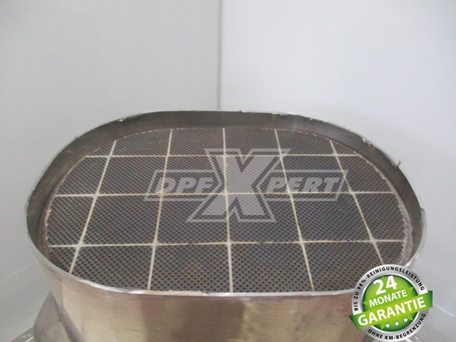 BMW 525d - Baujahr 2007 - 231000km - nach der Reinigung - 160g entfernte Ruß- und Ascherückstände