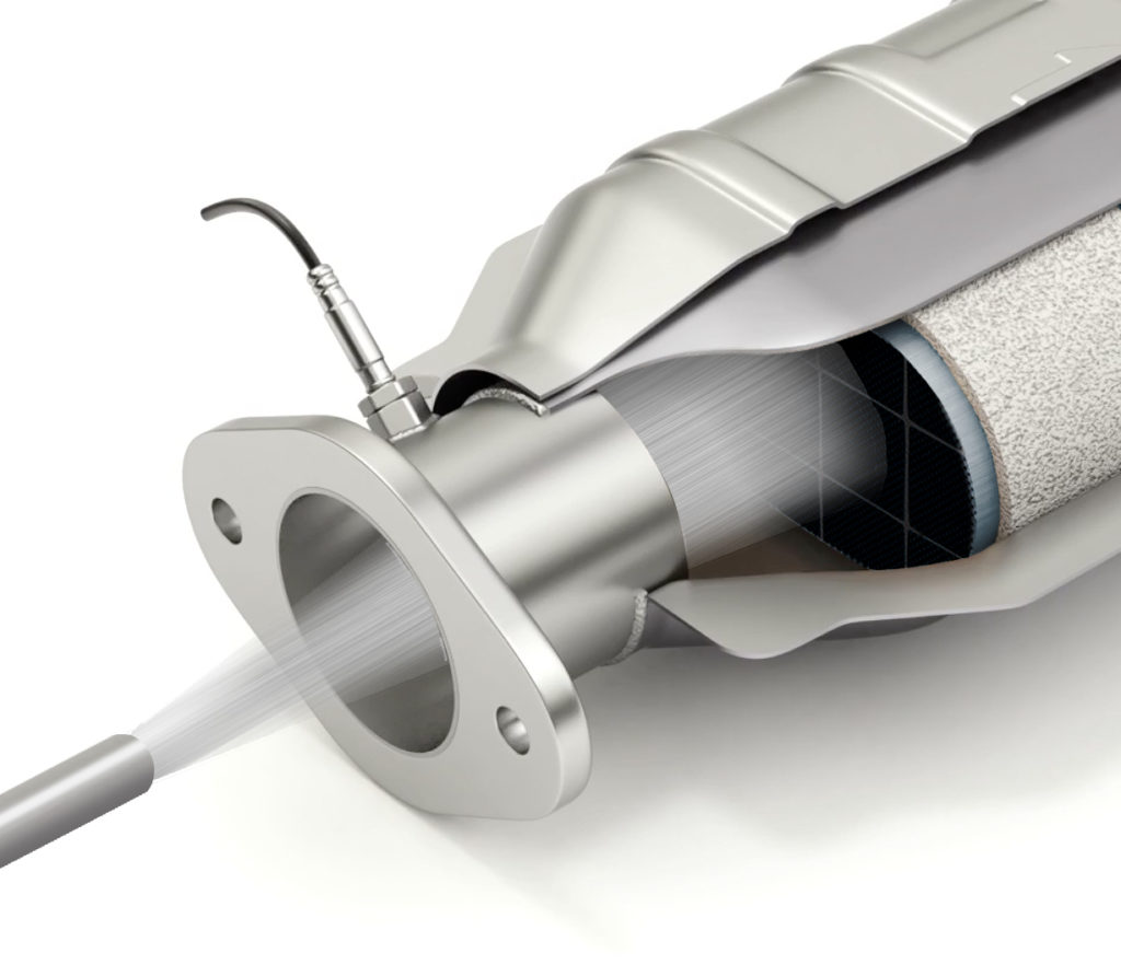 Dieselpartikelfilter Reinigung durch Co2 Strahl